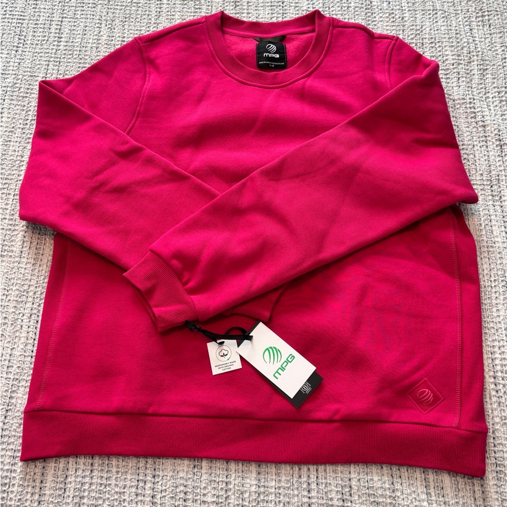 MPG Women's Vibrant Pink Sweatshirt